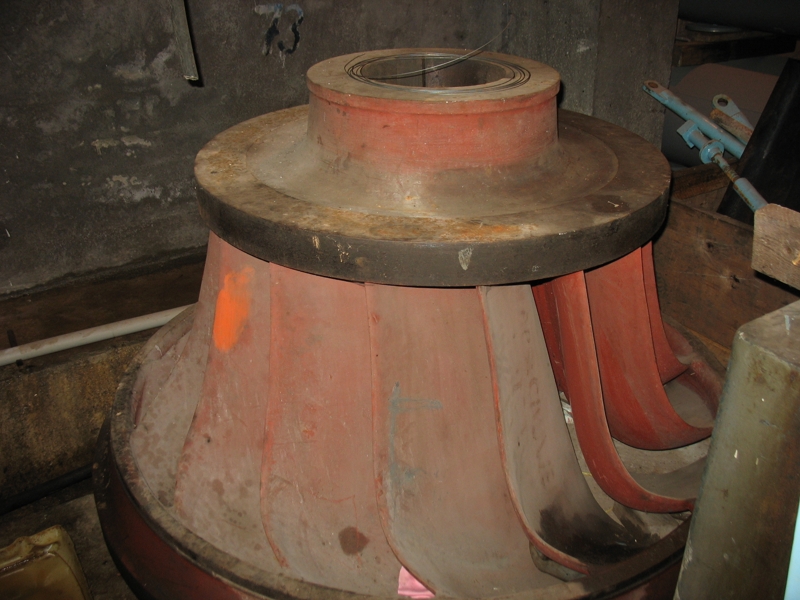 vodní elektrárna Vranov - náhradní Francisova turbína